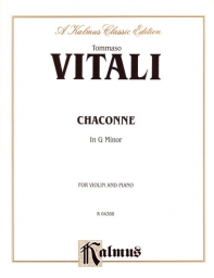 Vitali - Chaconne in G minor for Violin and Piano (KAL)