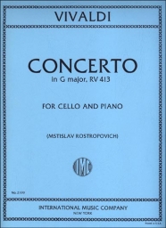 Concerto en Sol RV413