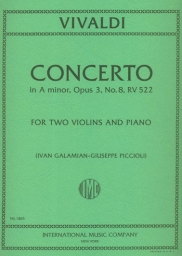 Concerto in A-, Op. 3, No. 8, RV 522