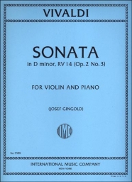 Sonata in D- Op.2 No.3