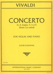 Concerto in A, F.I. No. 51