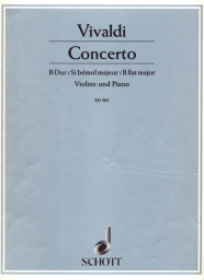Vivaldi - Violin Concerto in B Flat Major, RV 379 (SCHOTT)