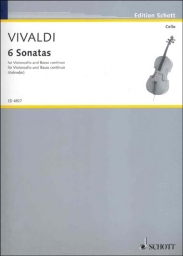Vivaldi - Six Sonatas for Cello and Piano (SCHOTT)