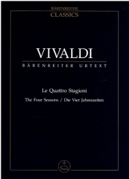 Vivaldi - The Four Seasons - Study Score (BAR)