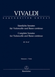 Complete Sonatas For Cello and Basso Continuo