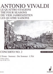 Vivaldi - Violin Concerto Op. 8 No. 2 "Summer" RV 315 (SCHOTT)