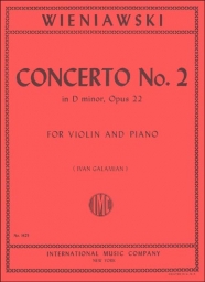 Wieniawski - Concerto No. 2 in D Minor Op. 22 (INT)