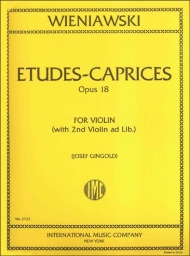 Wieniawski - Etudes-Caprices, Op. 18 (INT) Wieniawski - Etudes-Caprices, Op. 18 (INT)