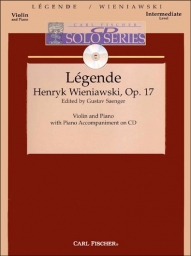 Wieniawski - Legende Op. 17 with CD (FISCH) Wieniawski - Legende Op. 17 with CD (FISCH)