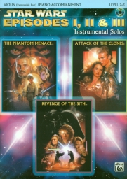 Williams - Star Wars Episodes 1, 2 & 3 for Violin and Piano