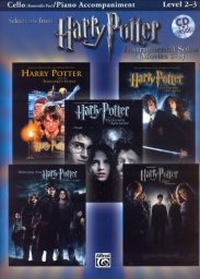 Selections from the Harry Potter Movies for Cello & CD