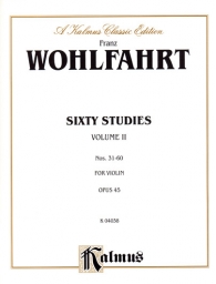 Wohlfahrt - 60 Etudes Op. 45 - Vol. 2