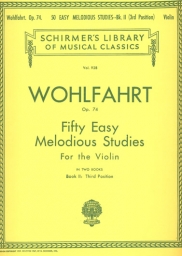 Fifty Easy Melodious Studies, Op. 74 - Book 2: Third Position