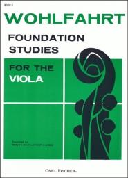 Foundation Studies for the Viola, Book 2