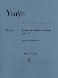 Ysaÿe - Sonata for Violoncello Solo, Op. 28