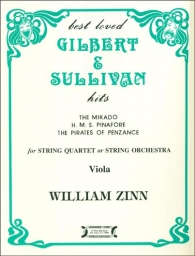 Best Loved Gilbert and Sullivan Hits for String Quartet or Orch