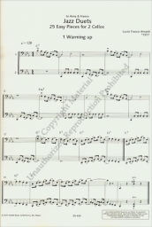 Jazz Duets for Cello