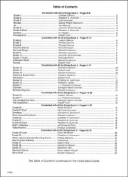 Solos & Etudes, Correlated with All for Strings - Book II