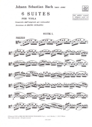 Six Suites for Viola