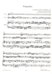 Bach - Concerto for 2 Violins in D minor, BWV 1043 - CD (PET)