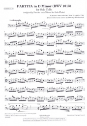 Bach - Partita in D minor for Solo Cello, BWV 1013 (PRESS)