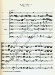 Bach - Fifth Brandenburg Concerto D Major