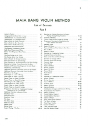 Maia Bang Violin Method