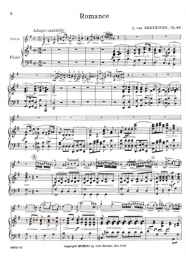Beethoven - Romances for Violin Op. 40, 50 (FISCH)