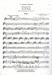 Concerto in D, Op. 61 f