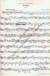 Beethoven - Sonata in A major for Pianoforte and Violoncello