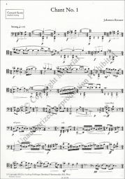 Three Chants for Cello Solo