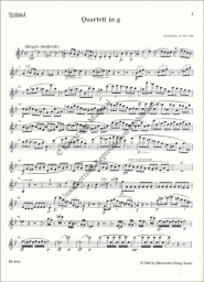 Berwald - String Quartets in G minor, A minor and E flat major