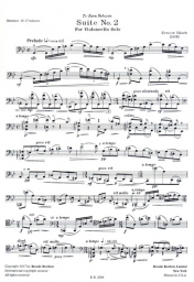 Bloch - Suite No. 2 for Cello Solo (BROUDE)