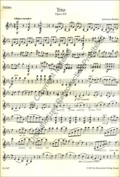 Brahms - Trio for Violin, Violoncello and Piano - Opus 101
