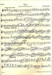 Brahms - Piano Trio in B Flat Major (BAR) Brahms - Piano Trio in B Flat Major (BAR)