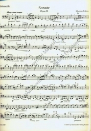 Brahms - Sonata in E minor Op.38