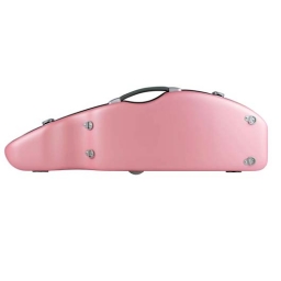 Bam Bonbon Hightech Contoured Violin Case - 4/4 - Pink Pink