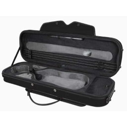 Pedi Violin Case, NiteFlash - 4/4 - Black/Grey