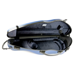 Bam Hightech Slim Violin Case - Navy Blue