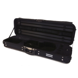 Gewa Violin Oblong Case Diagonale - 4/4 - Black/Black Gewa Violin Oblong Case Diagonale - 4/4 - Black/Black