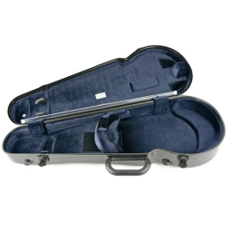 Bam Hightech Contoured Viola Case - Black Lazure