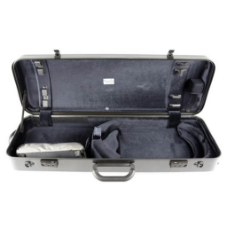 Bam Hightech Compact Oblong Viola Case - Tweed - Without Pocket