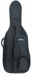 Mooradian Deluxe Cello Case - Backpack Straps - Black