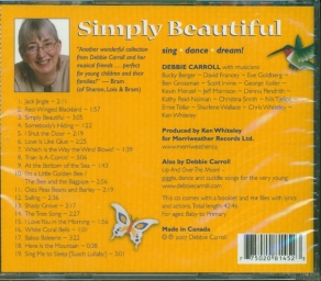 Simply Beautiful CD Sing, Dance, Dream!