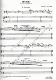 Cerha - Concerto for Violin & Orchestra