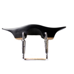 Mentonera Flesch de ébano - 4/4 (con joroba)