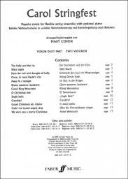 Carol Stringfest for Violin Duet