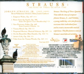 Strauss: The King of Three-Quarter Time CD