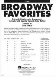 Broadway Favorites for Strings - Cello