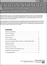 Exploring Ensembles - Holidays & Celebrations (Cello)